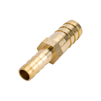 Штуцер соединительный переходной 8х12 мм латунь SANTRADE 0486