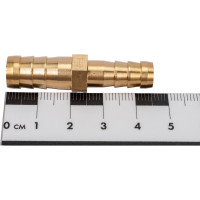 Штуцер соединительный переходной 8х10 мм латунь SANTRADE 0485