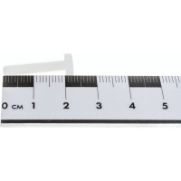 Болт с шестигранной головкой DINFIX DIN 933, полн. резьба, полиамид (пластик), М4x20, 10 шт. 00-00001474