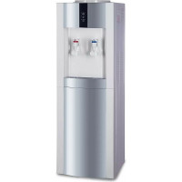 Напольный кулер ECOTRONIC Экочип V21-LF white+silver с холодильником ETK11421/