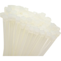 Стяжки натурального цвета SapiSelco 2.5х160 мм, полиамид 6.6, уп. 100 шт. SEL.2.204R