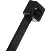 Стяжки черного цвета SapiSelco 3.5х200 мм, полиамид 6.6, уп. 100 шт. SEL.3.211R