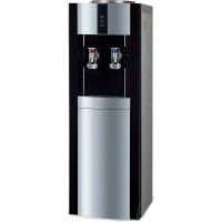 Напольный кулер ECOTRONIC Экочип V21-LF black+silver с холодильником ETK11419/