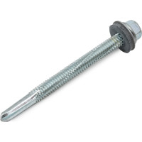 Кровельный саморез КРЕП-КОМП с увеличенным сверлом, 5,5х65 Kn 100 шт скд5565ф