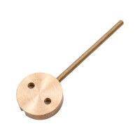 Опечатывающее устройство ТПК Технологии Контроля с откидным штоком латунь 24101