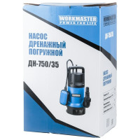 Погружной дренажный насос WorkMaster ДН-750/35