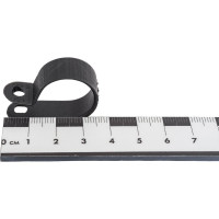 Нейлоновая крепежная скоба TDM ELECTRIC СКН-20, черная, 100 шт. SQ0514-0216