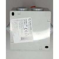 Разводная коробка Aling-conel POWER с шестью гнездами IP54 500В 80х80 открытой установки, серый 263.1 146051