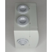 Разводная коробка Aling-conel POWER с шестью гнездами IP54 500В 80х80 открытой установки, серый 263.1 146051