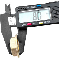 Латунная контргайка Профитт с ребордой, 1/2" ВР, 20 шт 9279233