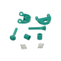 Сиденье для унитаза Melodia della vita овал, бирюзовый мрамор 193710