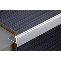 Профиль угловой алюминиевый ЛУКА 20х8 мм, 2,7 м, 5 шт, декоративный, Черный УТ000023601