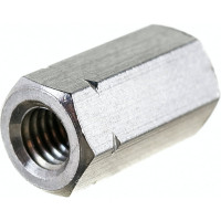 Гайка DINFIX DIN 6334, соединительная\удлиняющая, нерж. А2, М5, 10 шт. 00-00001449