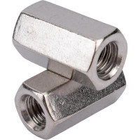 Гайка DINFIX DIN 6334, соединительная/удлиняющая, нерж. А2, М8, 10 шт. 00-00001453