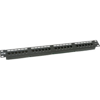 Патч-панель IEK ITK 1U кат.6 UTP, 24 порта Dual PP24-1UC6U-D05