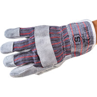 Монтажные спилковые комбинированные перчатки SAMGRUPP р.10,5/XL SAMC-074000002