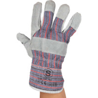 Монтажные спилковые комбинированные перчатки SAMGRUPP р.10,5/XL SAMC-074000002