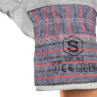 Монтажные спилковые комбинированные перчатки SAMGRUPP р.10,5/XL SAMC-074000002