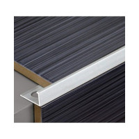 Профиль окантовочный L-образный алюминиевый ЛУКА (5 шт, 12,5 мм, 2,7 м, анодированный, Серебро) УТ000021244