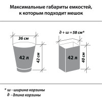 Мешки для мусора синие с завязками особо прочные LAIMA ULTRA (15 шт; 60x70 см; 60 л; 30 мкм; ПСД) ЛАЙМА 607696