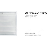 Универсальная светодиодная панель OGM "Армстронг", 36Вт, 3300Лм, 6500К, 595х595х19мм. O42-002