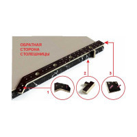 Шаблон универсальный для еврозапила столешницы (400-900 мм) BM-021-900-90