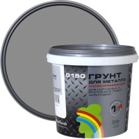 Грунт по металлу Радуга ВДАК Р-0150, серый 0,9 л 141448 4630058023049
