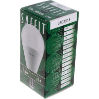 Светодиодная лампа SAFFIT SBG4515 Шарик E14 15W 4000K, 55210