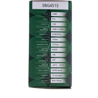 Светодиодная лампа SAFFIT SBG4515 Шарик E14 15W 4000K, 55210