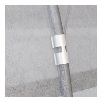 Арочный парник со спанбондом на грядке 36 см Delta-Park 2 м 3004003_1