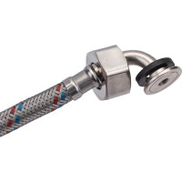 Заливной шланг для стиральной машины ТР-Сантехника из нержавеющей стали 1.5 м 37622