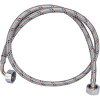 Заливной шланг для стиральной машины ТР-Сантехника из нержавеющей стали 1.0 м 37621