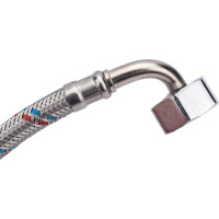 Заливной шланг для стиральной машины ТР-Сантехника из нержавеющей стали 1.0 м 37621