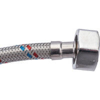 Заливной шланг для стиральной машины ТР-Сантехника из нержавеющей стали 1.0 м 37621