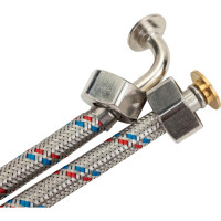 Заливной шланг для стиральной машины ТР-Сантехника из нержавеющей стали 2.0 м 37623