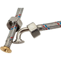 Заливной шланг для стиральной машины ТР-Сантехника из нержавеющей стали 2.0 м 37623