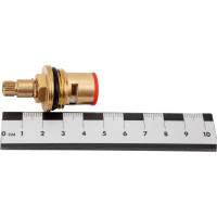 Керамическая кран-букса Профсан ПСМ 1/2", 24 шлицов 2 резьбы PSM-1291-24