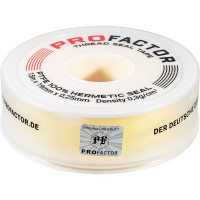 ФУМ лента PROFACTOR PF Professional желтая Ф85 мм 19мм х 0,25мм х 15м PF FE 531