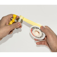 ФУМ лента PROFACTOR PF Professional желтая Ф85 мм 19мм х 0,25мм х 15м PF FE 531