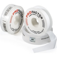ФУМ лента PROFACTOR PF Professional белая Ф85 мм 19мм х 0,25мм х 15м PF FE 530