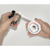 ФУМ лента PROFACTOR PF Professional белая Ф85 мм 19мм х 0,25мм х 15м PF FE 530