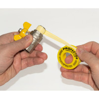 ФУМ лента PROFACTOR PF Professional желтая Ф55мм 12мм х 0,1мм х 12м PF FE 533