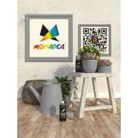 Аэрозольная краска MONARCA RAL7040 серое окно 17040