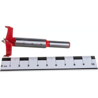 Сверло Форстнера с ограничителем по дереву (35 мм; победитовые напайки) NOVOCRAFT CBL03510093R