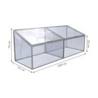 Парник из поликарбоната Delta-Park GH-S 2 м 3004005_2