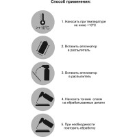Проникающая быстродействующая смазка SETA Anti-Rust два режима распыления, 520 мл S1001