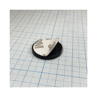 Ферритовые магниты Проф-Магнит с клеевой основой Набор 25x3мм с клеем - 20шт