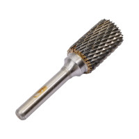 Борфреза цилиндрическая с торцом (тип B; 16х25 мм, хвостовик 6 мм) KORNOR 322162506