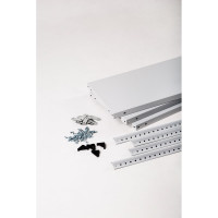 Стеллаж ООО ФУРАМА СТФЛ 1000х700х300 мм, 3 полки, серый СТФЛ107030-3