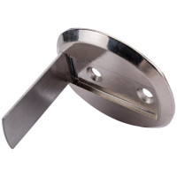 Дверной ограничитель магнитный, скрытой установки, Brante сатин никель 606785